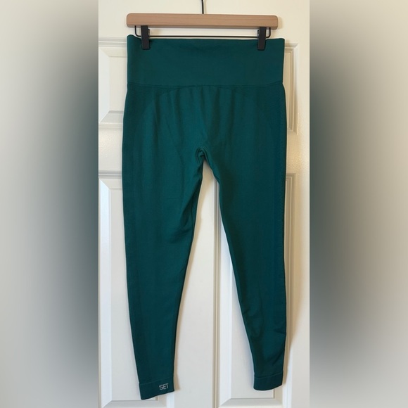 SET Active Leggings Dark Green Size XL - Picture 8 of 9